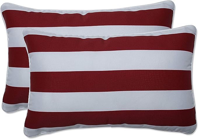 Amazon.com: Pillow Perfect Outdoor/Indoor Patriotic 4th of July Labor Day Midland Americana Lumba... | Amazon (US)