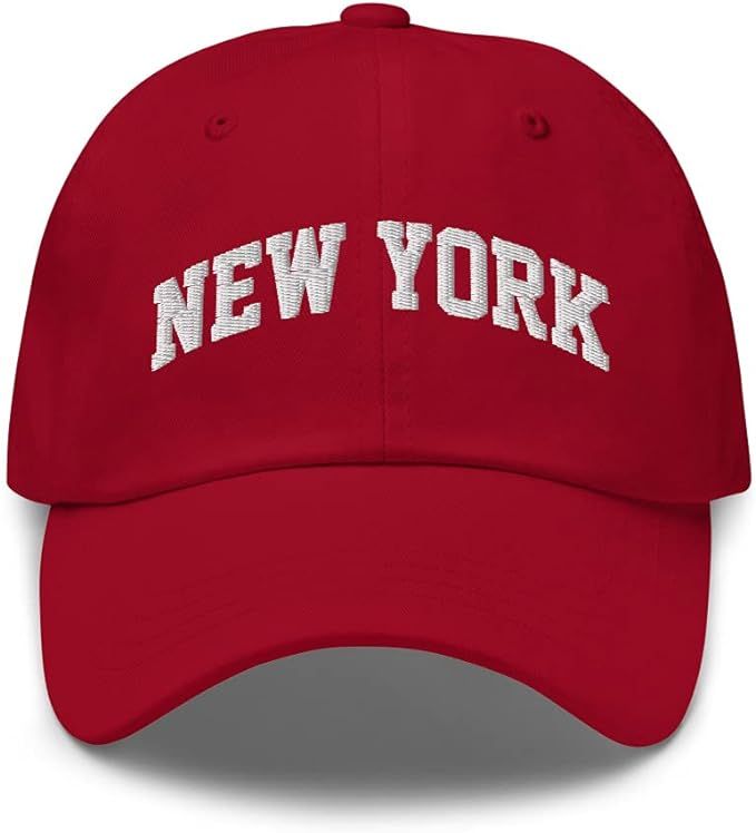 New York NY Vintage State Athletic Style Dad hat | Amazon (US)