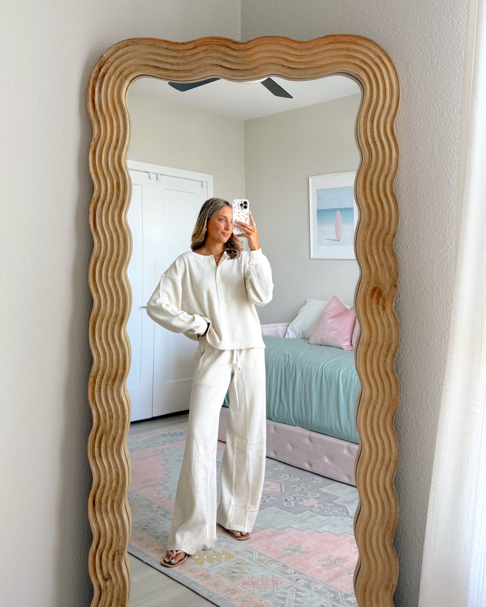 aerie new arrivals on sale! wearing an XS regular in this cozy new sweat set 💕

#LTKFindsUnder50 #LTKStyleTip