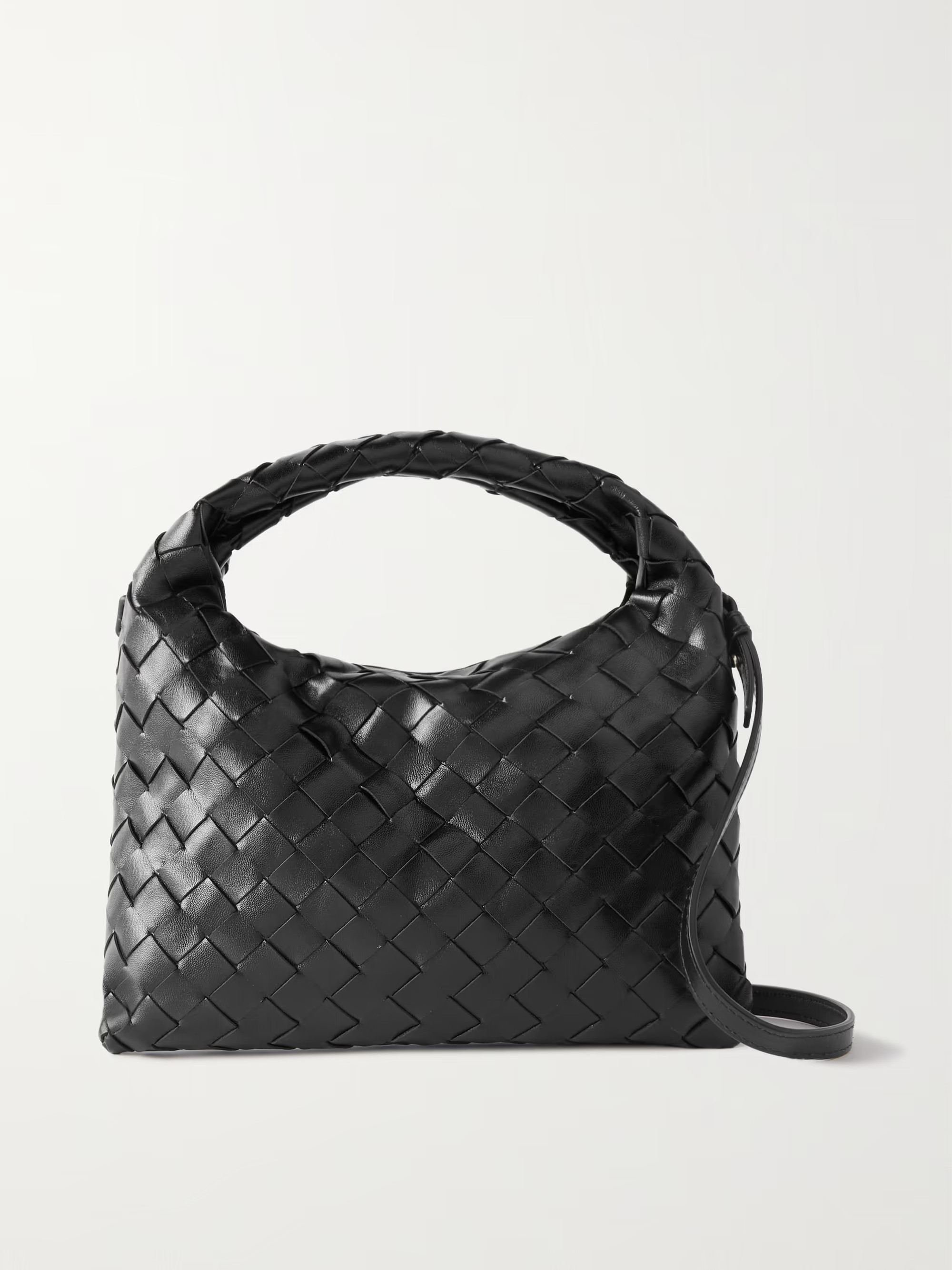 Mini Hop intrecciato leather shoulder bag | NET-A-PORTER (UK & EU)