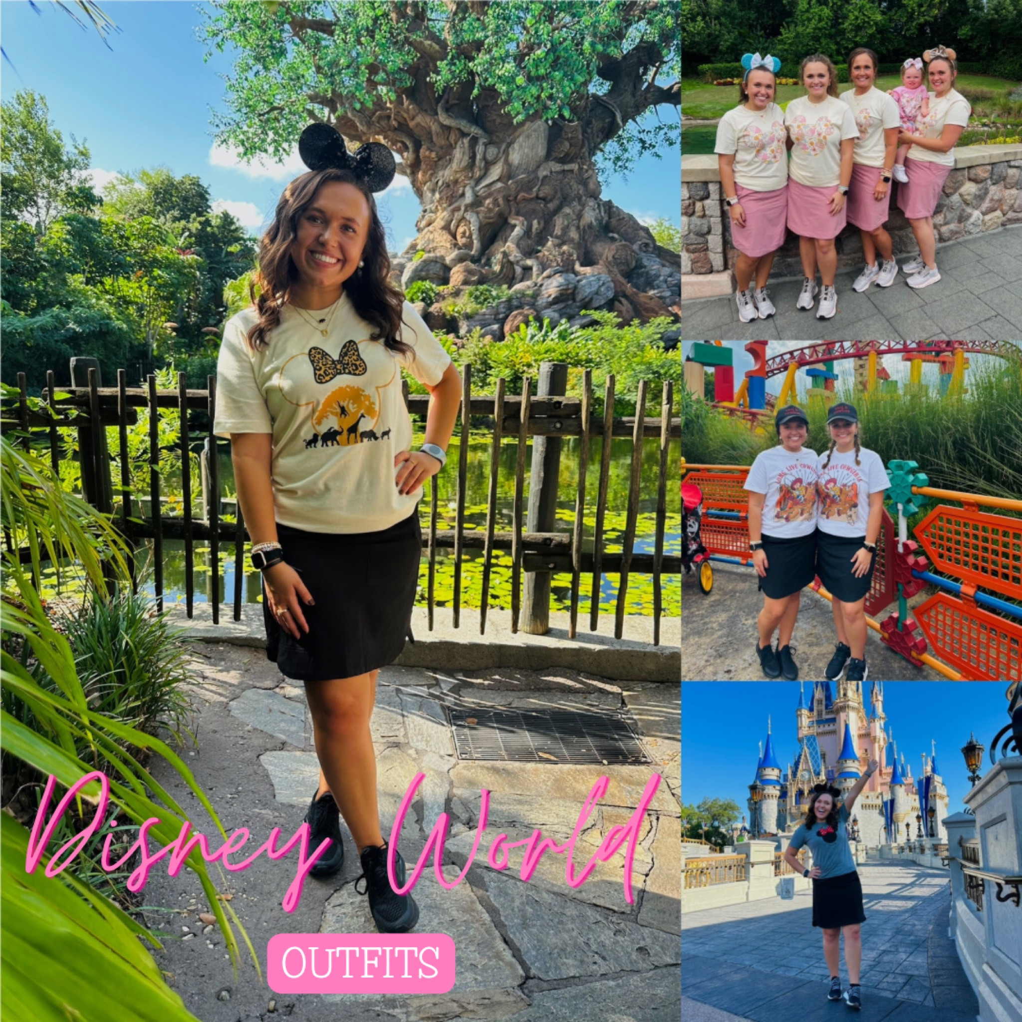 Outfit recap of our recent Disney World trip! 🪄🏰🐭🎸🌐🌳🦁✨
Disney World Outfits | Disney Outfits 

#LTKstyletip #LTKtravel #LTKfamily
