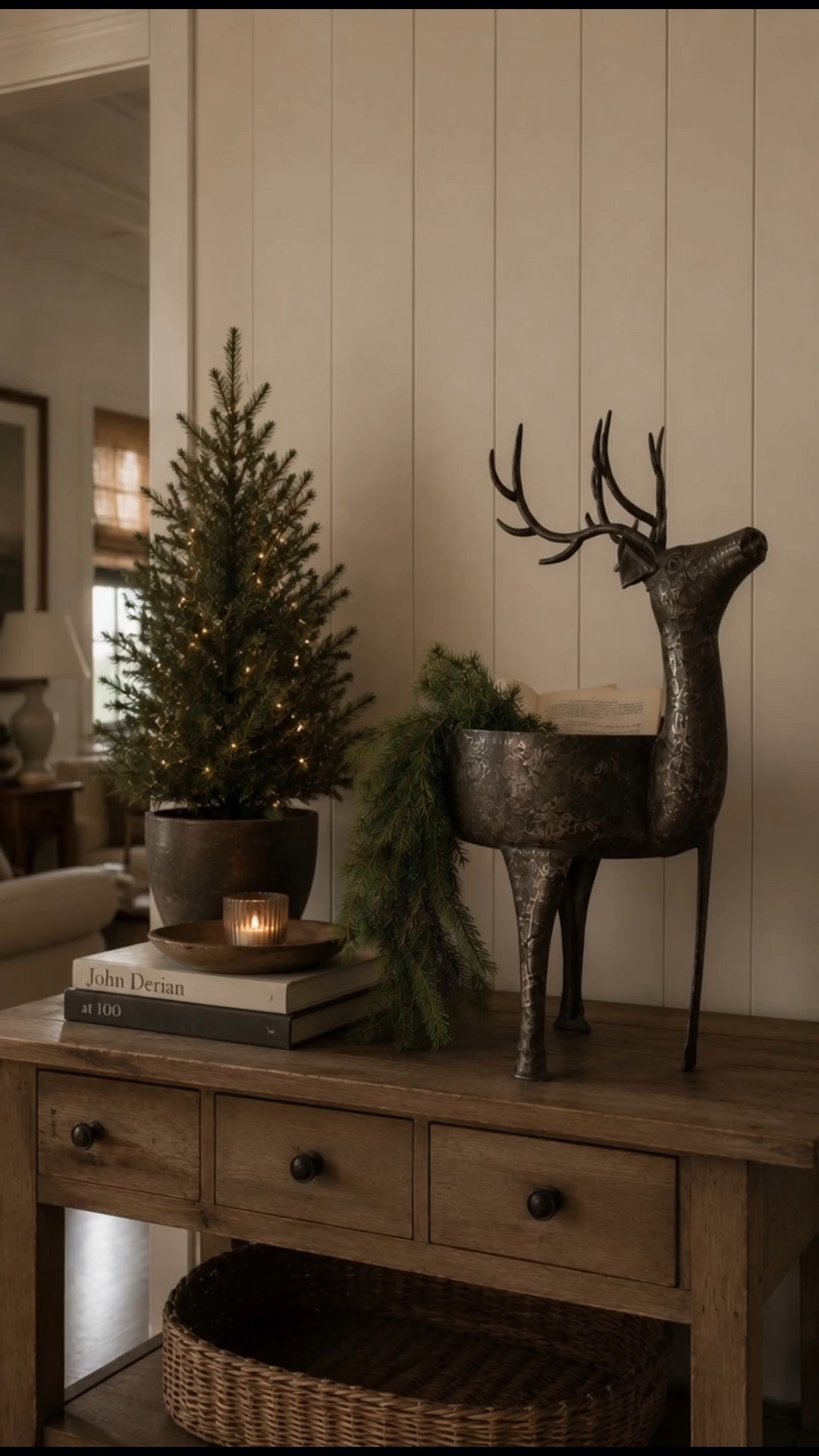 This metal reindeer planter is such a unique Christmas decorating piece. Fill it with fresh cedar, pine branches, ornaments, or holiday greenery for an easy designer-inspired centerpiece.

#LTKSaleAlert #LTKHome