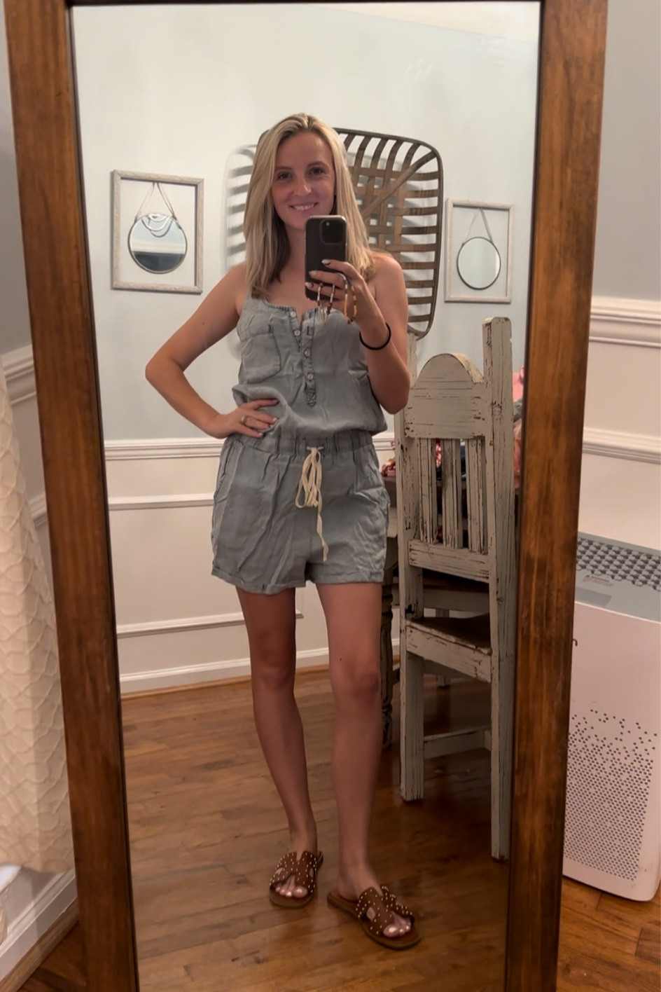 Cute romper with pockets 😍

Size small
5’1
105 lbs

#LTKsalealert