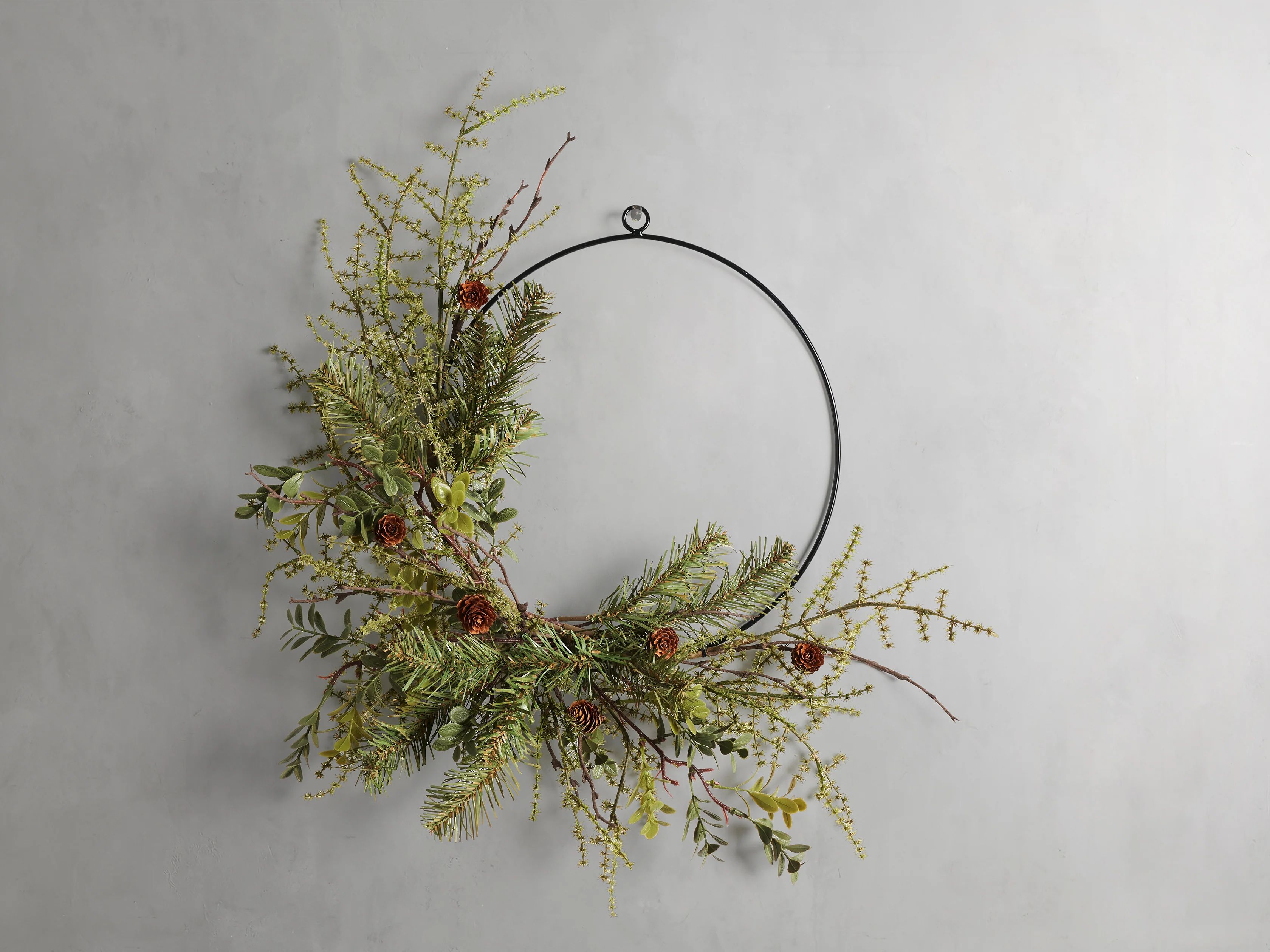 Asymmetrical Branch Wreath | Arhaus