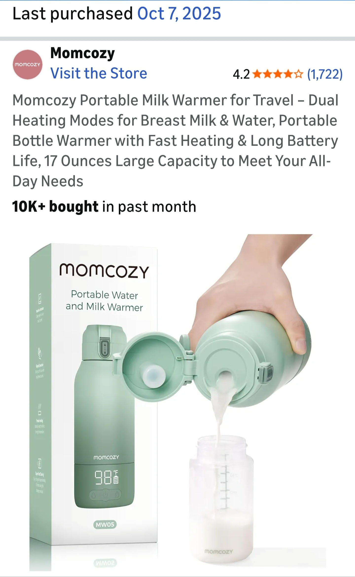 I just ordered this AMAZON PRIME BIG DEAL!

#LTKBaby #LTKBump #LTKSaleAlert