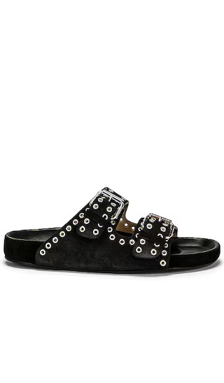 Lennyo Sandal in Black | Revolve Clothing (Global)