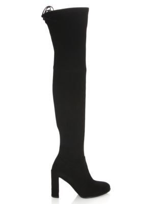 Stuart Weitzman - Hiline Suede Over-The-Knee Boots | Saks Fifth Avenue OFF 5TH (Pmt risk)