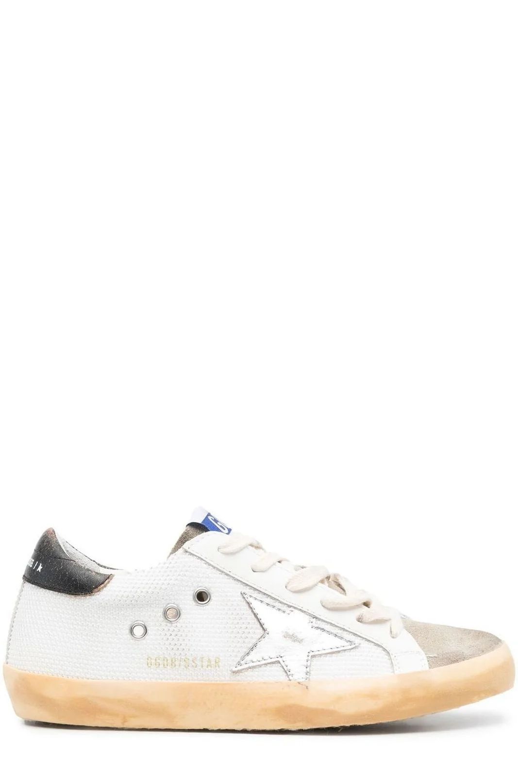 Golden Goose Deluxe Brand Super Star Lace-Up Sneakers | Cettire Global