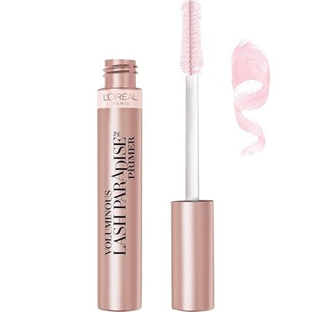 L'Oreal Paris Cosmetics Voluminous Lash Paradise Mascara Primer Base, Millennial Pink, 0.27 Fluid... | Amazon (US)