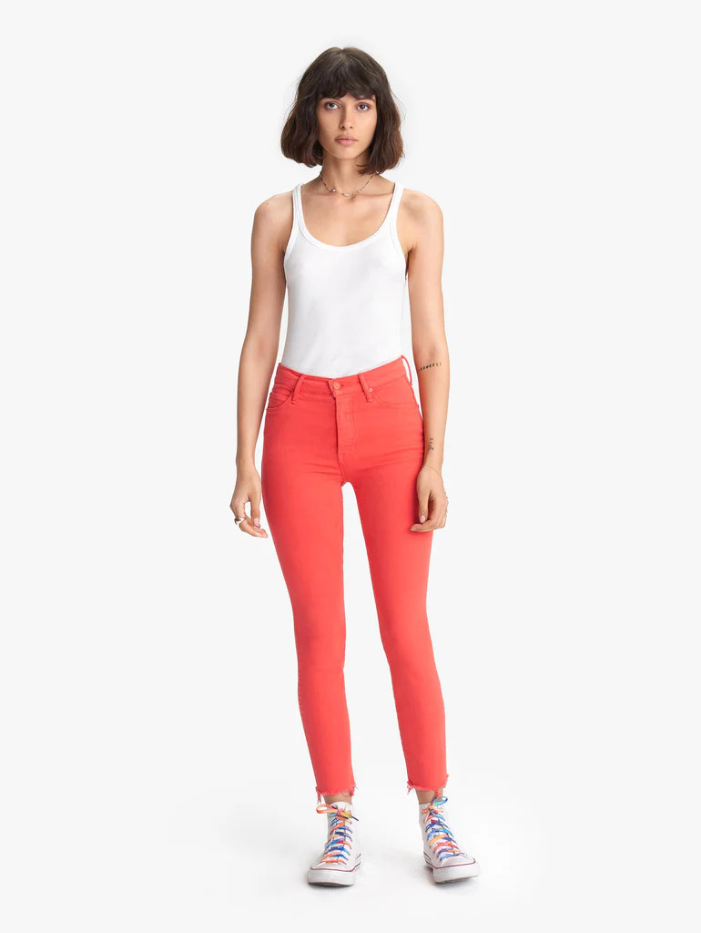 The Stunner Ankle Fray | Mother Denim