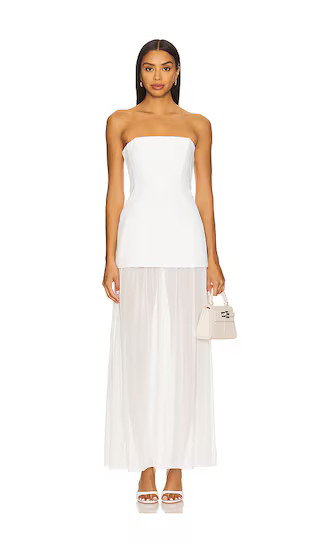 x REVOLVE Linda Dress in Ivory | Revolve Clothing (Global)