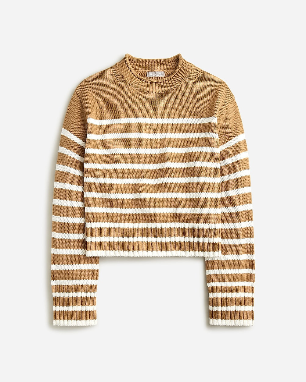 Rollneck™ sweater in stripe | J. Crew US