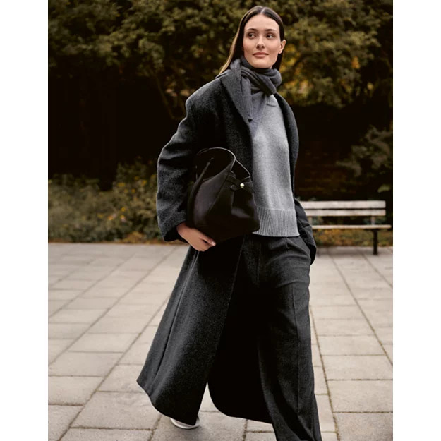 Italian Wool Mix City Coat | The White Company UK & ROW