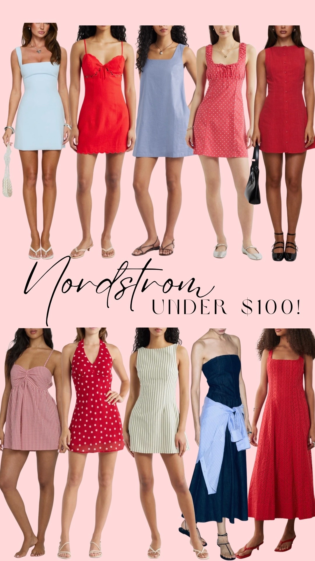 Summer dresses under $100, Memorial Day outfit, Memorial Day dresses, date night outfit, beach vacation dress

#LTKootd #LTKTravel #LTKSeasonal