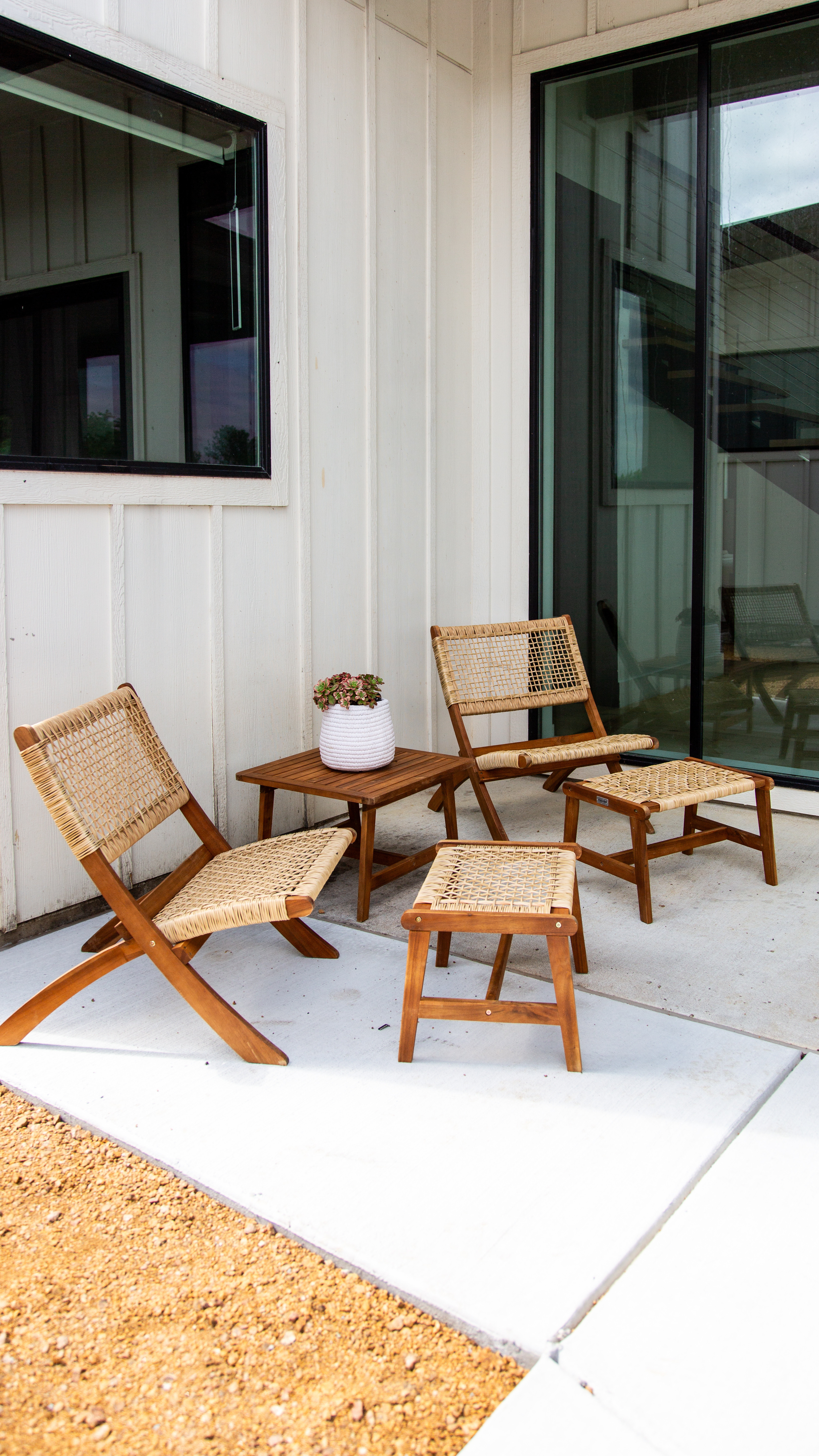 @Wayfair’s Spring Savings event is here and you can save up to 70% off and fast shipping! Bringing those effortless, laid-back vibes to our patio with this rattan lounge set from Wayfair, and I couldn’t love it more! The woven details and warm wood tones make this corner feel inviting while still keeping things modern and minimal. Whether it’s morning coffee or winding down at sunset, this little nook is our favorite place to relax. Adding in a few neutral planters and cozy textiles keeps it feeling styled yet casual. If you’re looking for the perfect mix of style and function, Wayfair has so many great outdoor furniture finds! @wayfair #ad #wayfair

#LTKSeasonal #LTKHome #LTKSaleAlert