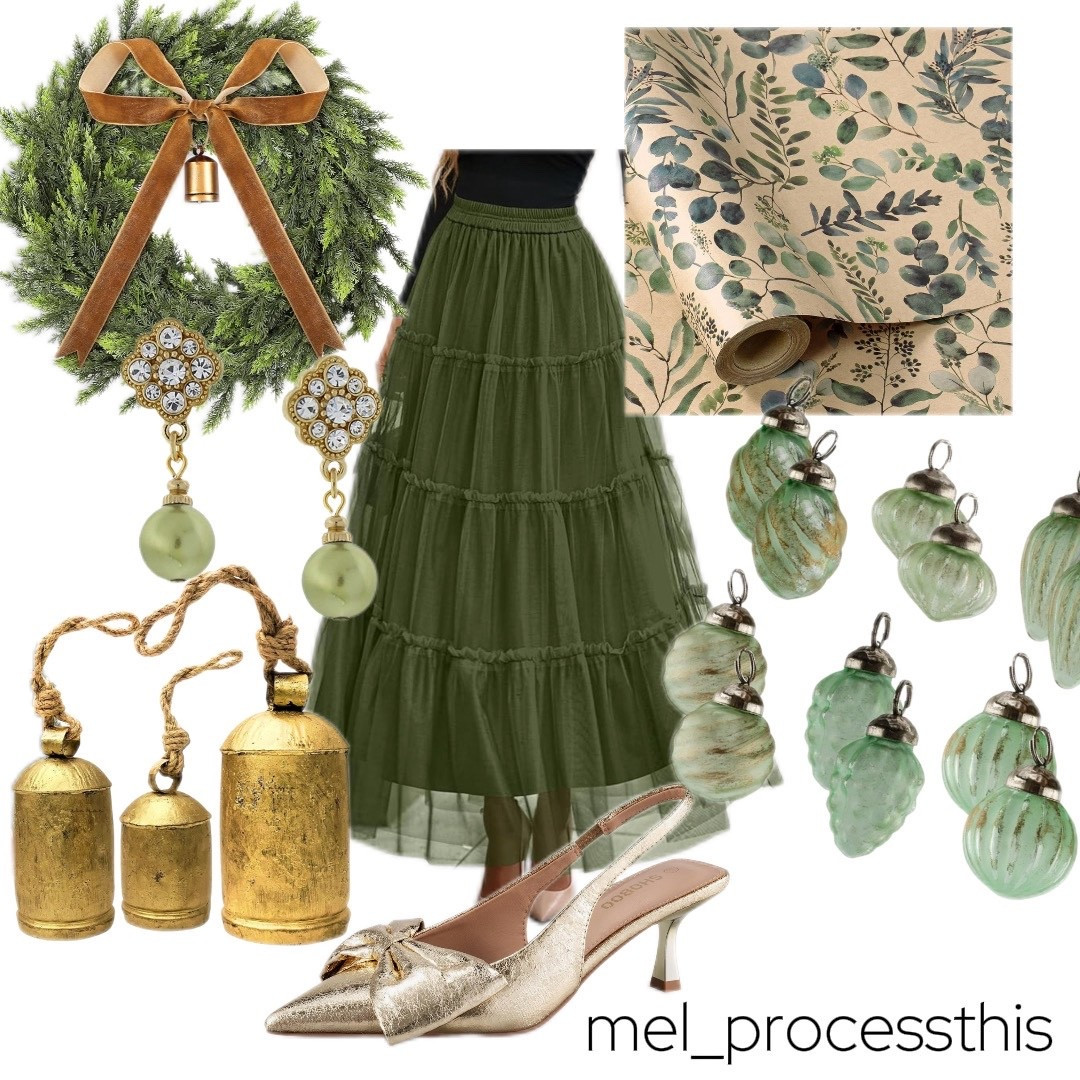Green with holiday cheer 💚🌲 @amazon Who doesn’t love a tulle skirt moment, especially when paired with sparkly green earrings that feel so merry and bright! It’s giving classic Christmas with a fun, modern twist. Bring on the parties, the glitter, and all the festive feels! 🎄 #HolidayStyle #ChristmasInspo #OOTD


#LTKFindsUnder50 #LTKSeasonal #LTKHoliday