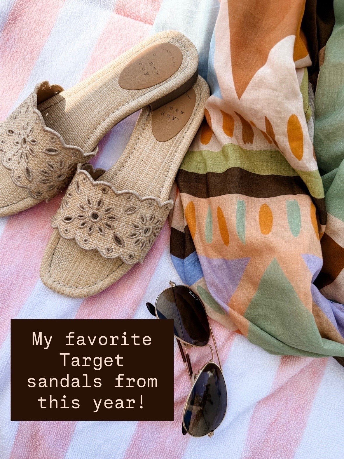 The best sandals to dress up or down this season 👏🏼

Loverly Grey, Target find, neutral sandals, eyelet sandals, sale alert

#LTKSaleAlert