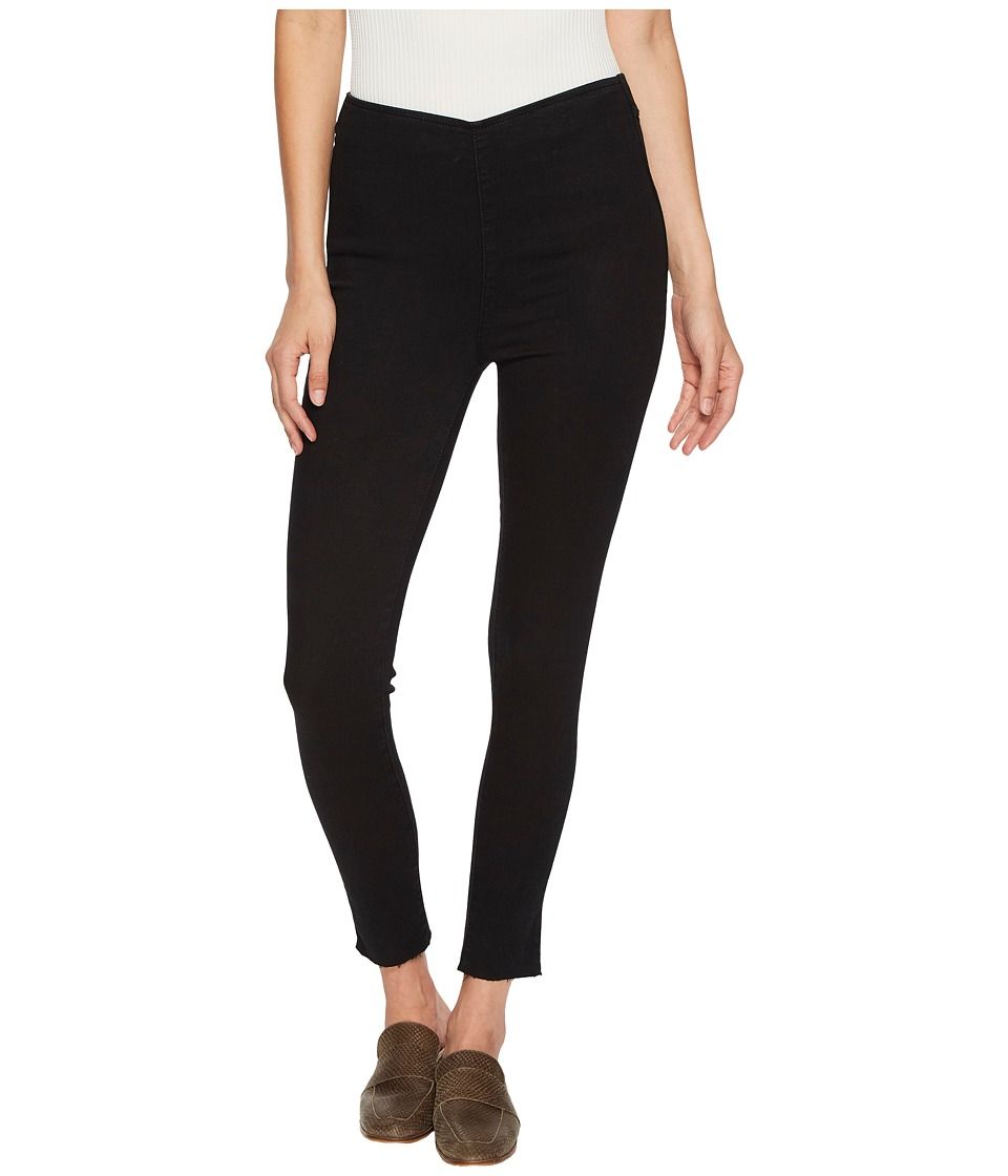 Free People - Easy Goes It Jeans in Black (Black) Women's Jeans | Zappos