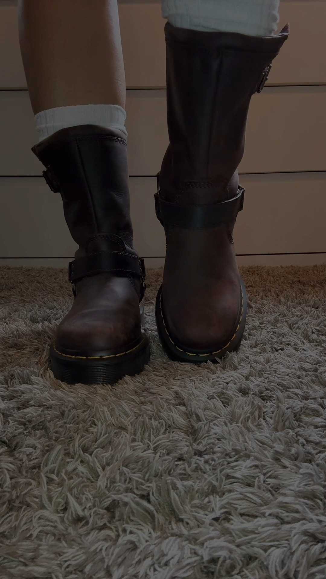 Dr. Martens Anistone Hi Leather Biker Boot Collection 🖤

#LTKStyleTip #LTKSeasonal #LTKShoeCrush