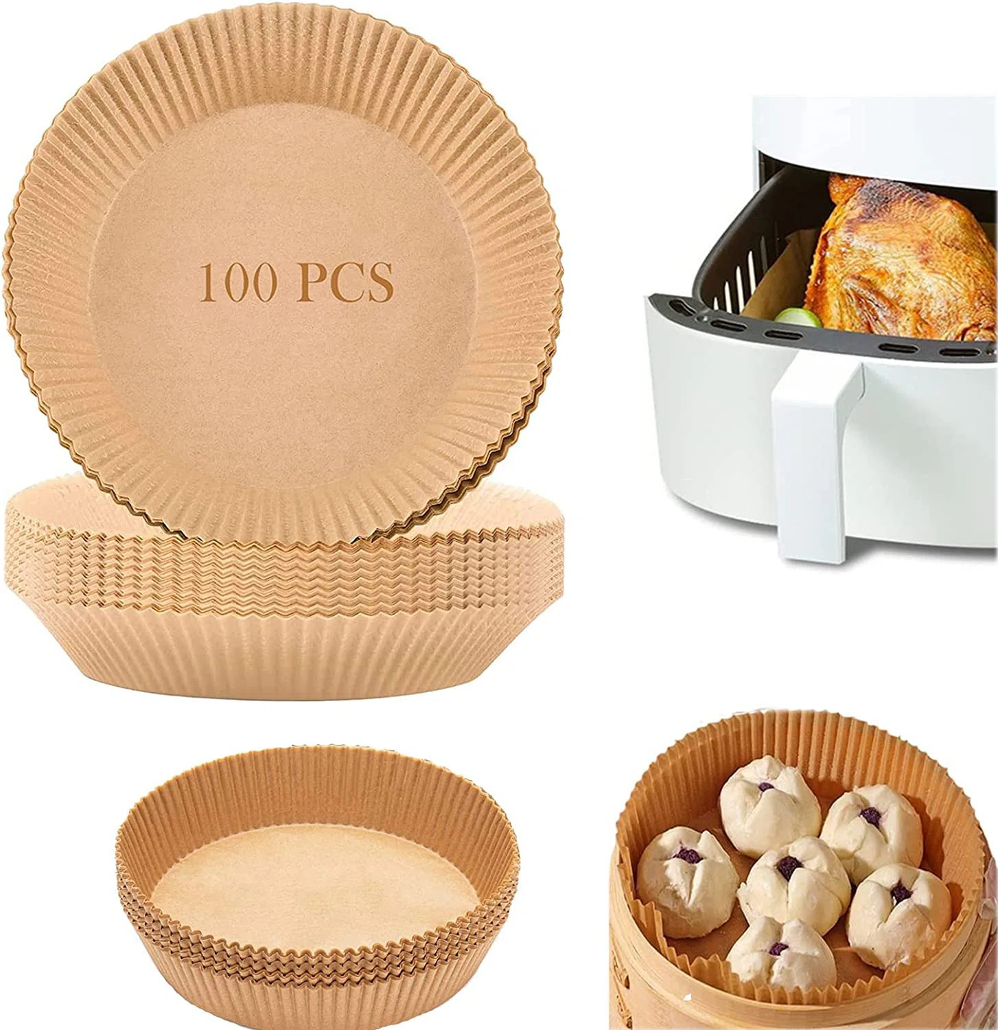 SALTNLIGHT Air Fryer Disposable Paper Liner | Wayfair North America