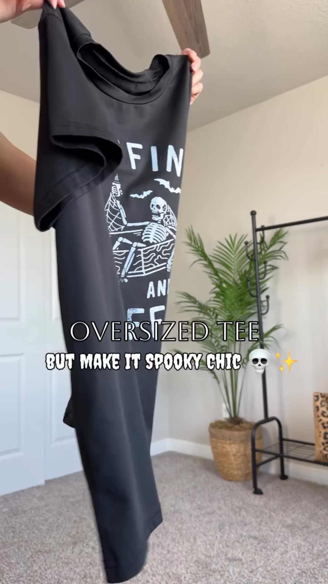 Oversized Tee but Make It Spooky Chic💀🖤🖤
What do you think?🖤

#fashionstyle #stylishmom #ootd #outfit #momfashion #budgetfriendlyfinds #chicfashion #casualstyle #30sfashion #millennialfashion #trendyfashion #fashionfinds #standoutstyle #momstyle #affordablefashion #chiccasual #fashionista #modernmom #styleinspo #fashiontrends #budgetfashion #casualchic #effortlessstyle #halloweentee