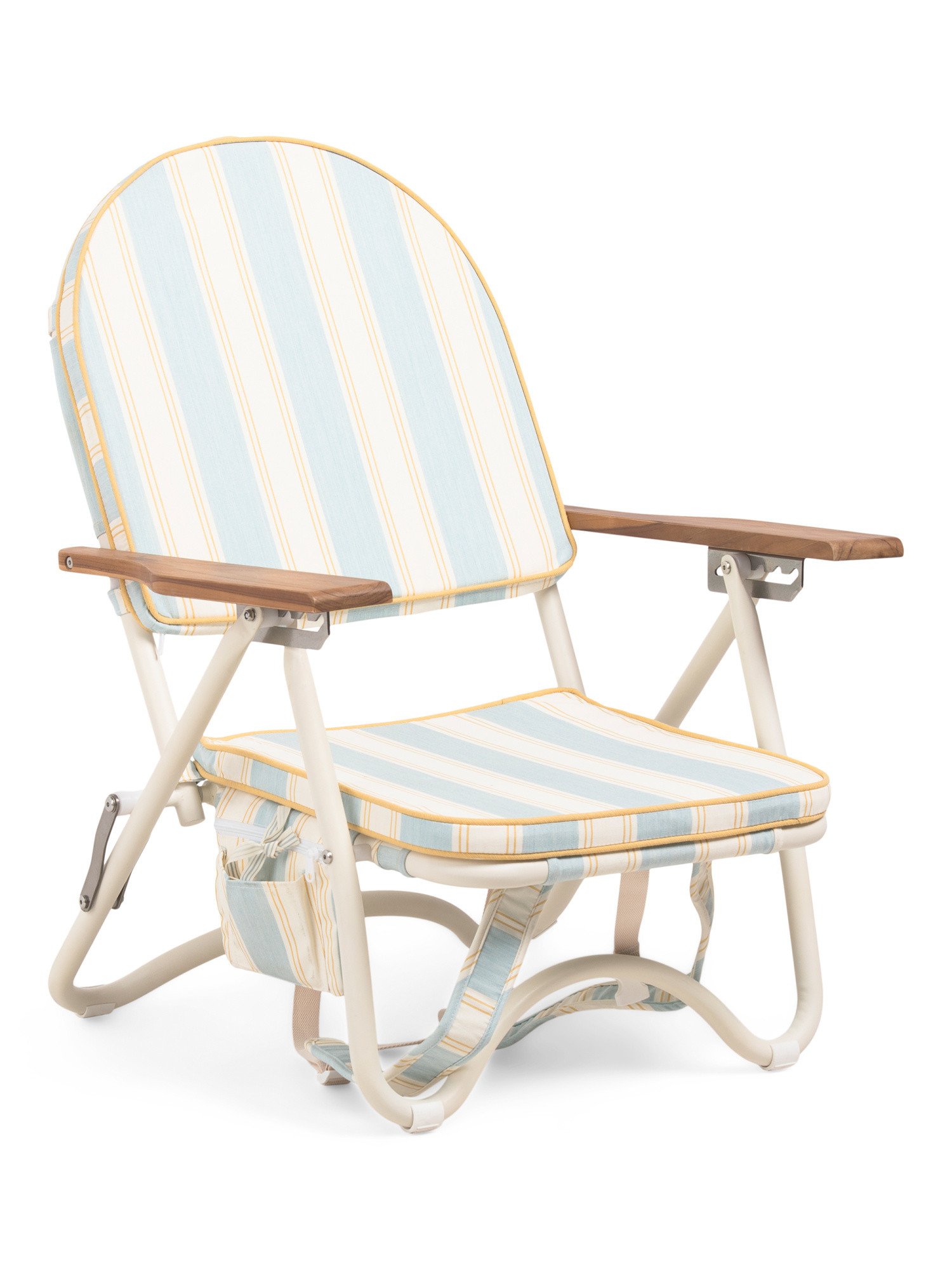 26x33.5 Tuuli Striped 5 Position Pam Backpack Chair With Zip Pouch | TJ Maxx