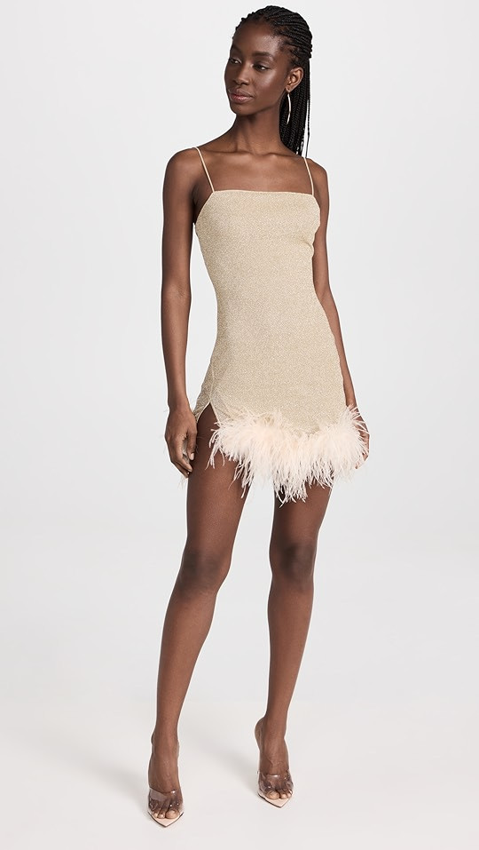 Lumire Plumage Mini Dress | Shopbop
