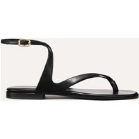 The Palermo Sandal - Black Nappa | Margaux