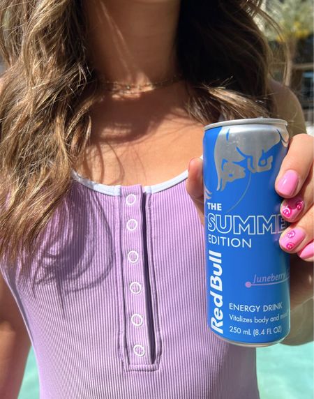 Catch me at the Pool with Redbull’s new Summer Edition Juneberry drink in my hand. This flavor is sooo good. They are available for purchase at your local Target. #RedBullUSA #GivesYouWiiings #target #targetpartner