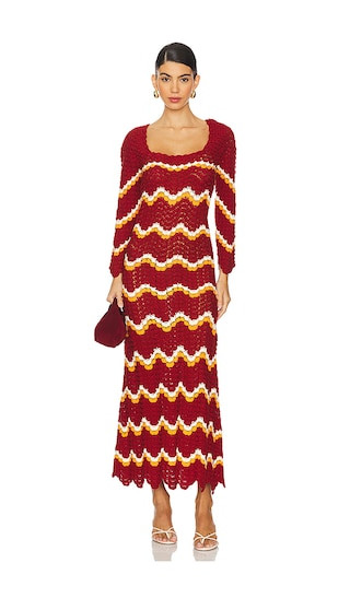 Favorite Sumac Maxi Dress in Burgundy & Orange

              
    
        
        
           ... | Revolve Clothing (Global)