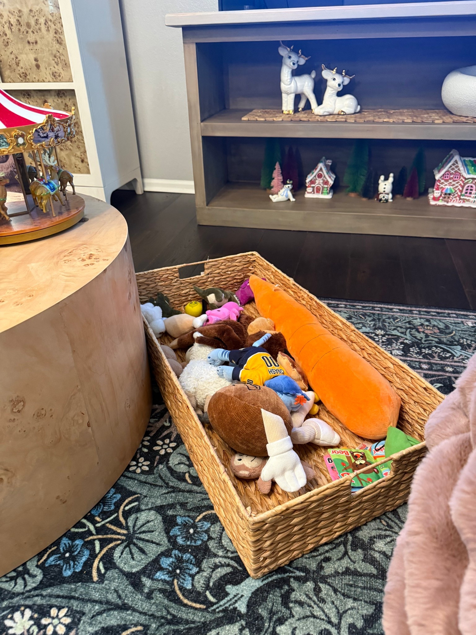 If you have short dogs, this makes the perfect toy box!  It could be used to hold toys, blankets, pillows, shoes, etc. so versatile 😉

#LTKFindsUnder50 #LTKKids #LTKHome