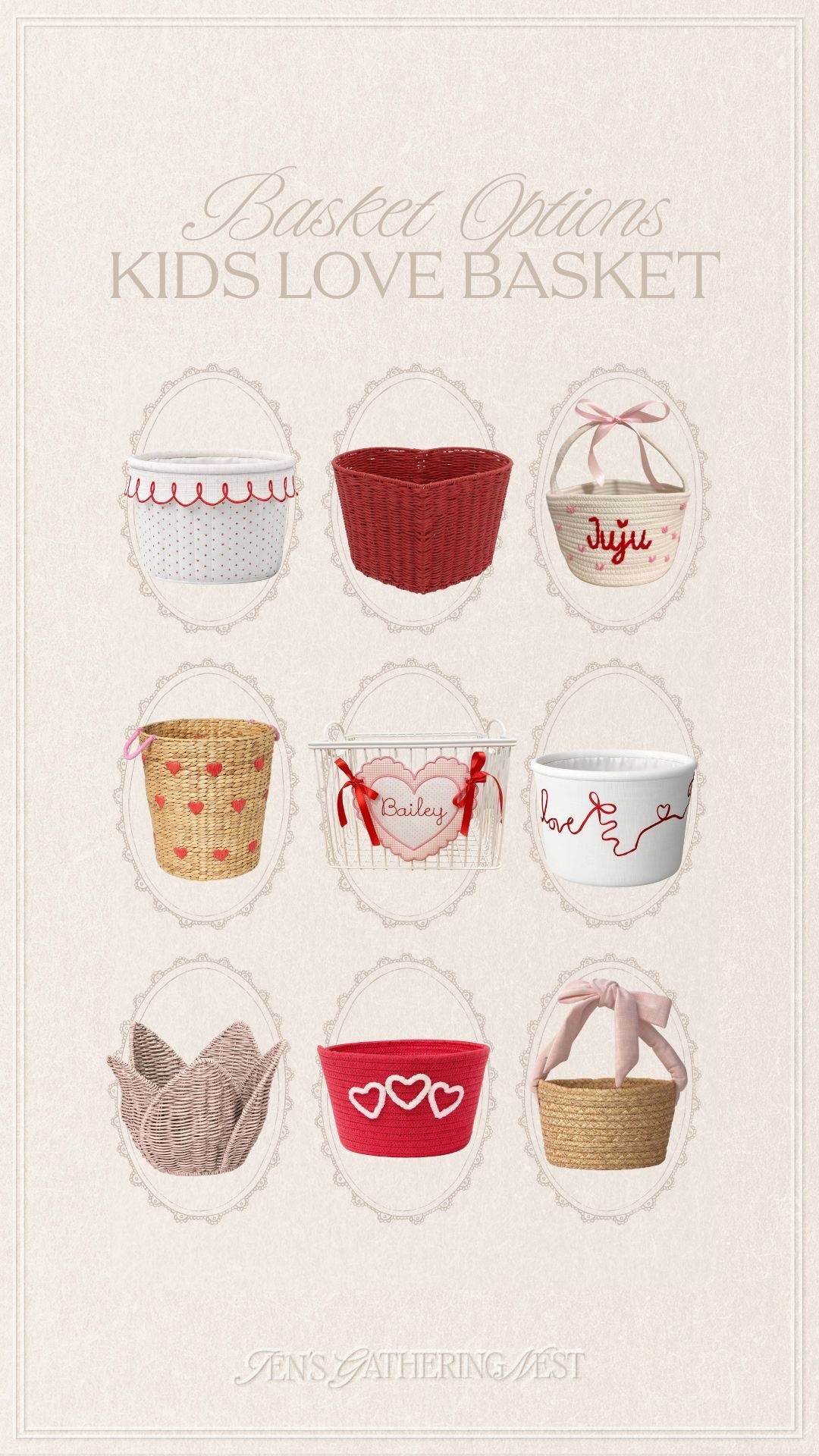 Love baskets 🧺 for the cutest Valentine’s Day baskets for your kids, besties, and all the cute vday gifts ♥️

#valentines #vday #lovebasket #bowbasket #heartbasket #valentinesgift #vdaygift #galentines #kidsgift #giftspo

#LTKKids #LTKSeasonal #LTKFindsUnder50