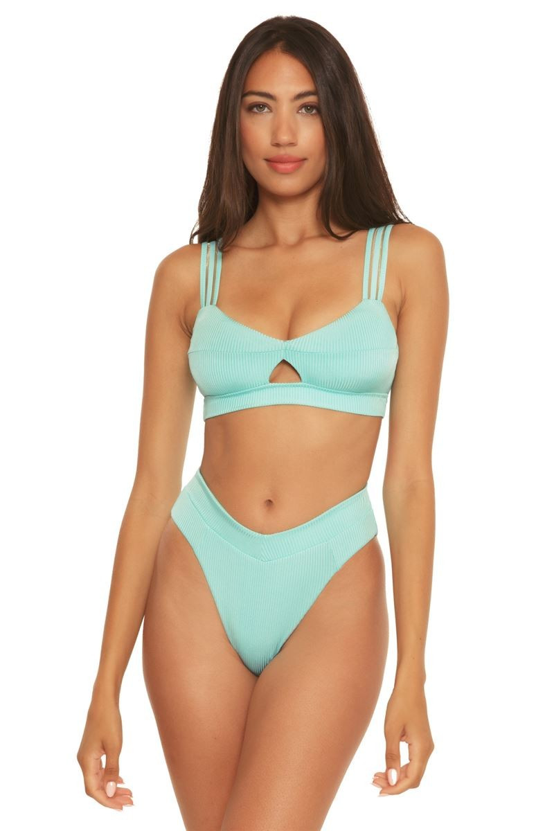 Ballet Ribbed Bralette Bikini Top | Everything But Water
