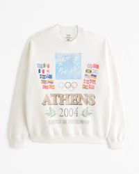 Olympics Graphic Crew Sweatshirt | Abercrombie & Fitch (US)