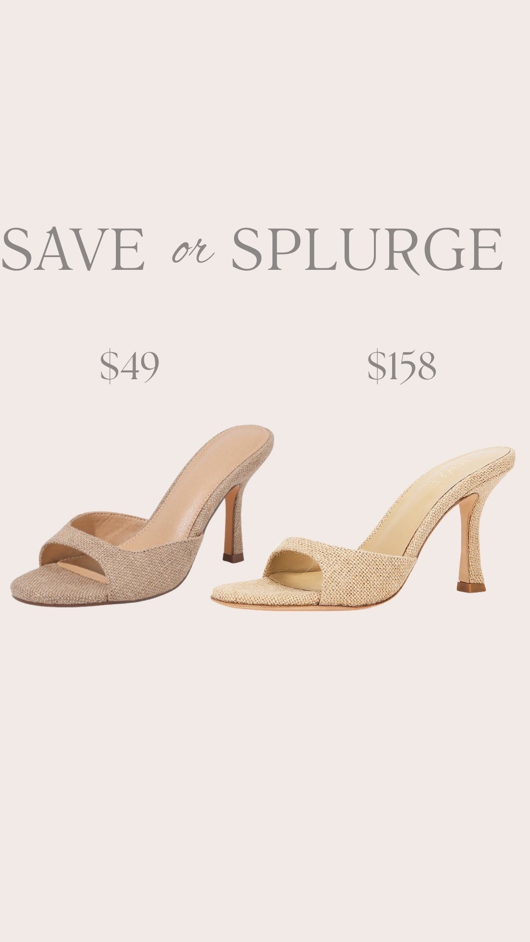Save vs splurge 

#LTKWedding #LTKWorkwear #LTKmomlife