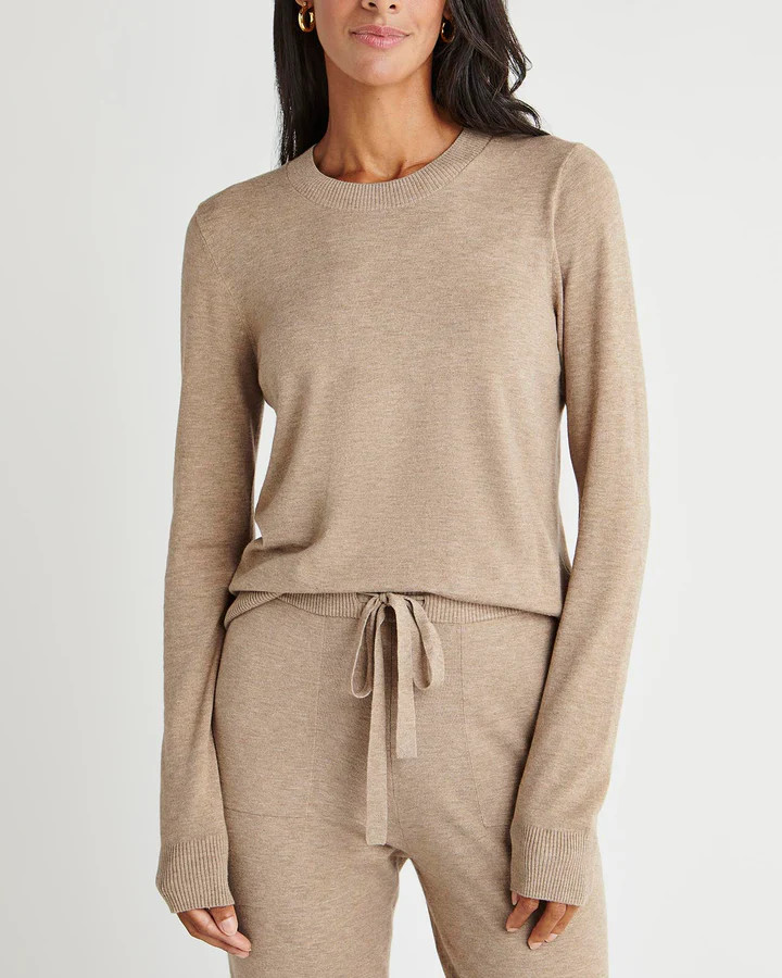 Splendid x Cella Jane Solid Crewneck Sweater | Splendid