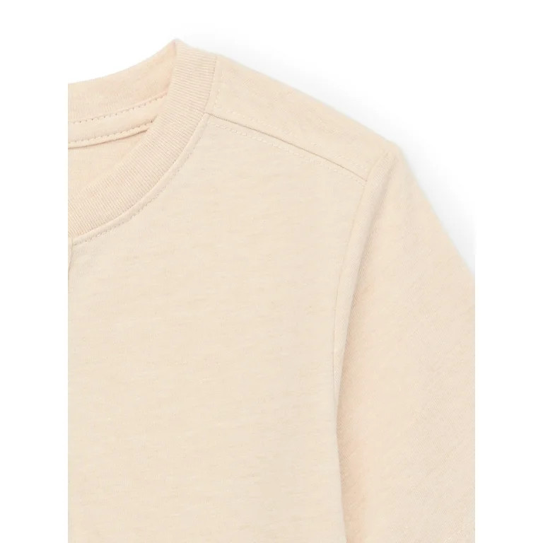 Wonder Nation Boys Henley T-Shirt with Short Sleeves, Sizes 4-18 & Husky - Walmart.com | Walmart (US)