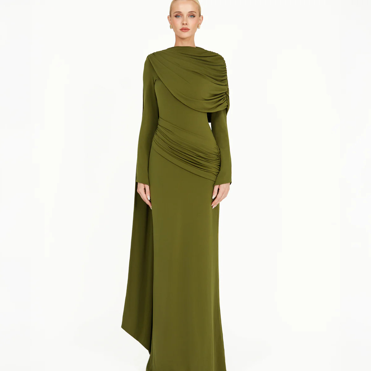 Karelia Dress - Khaki | Khanum's (Global)