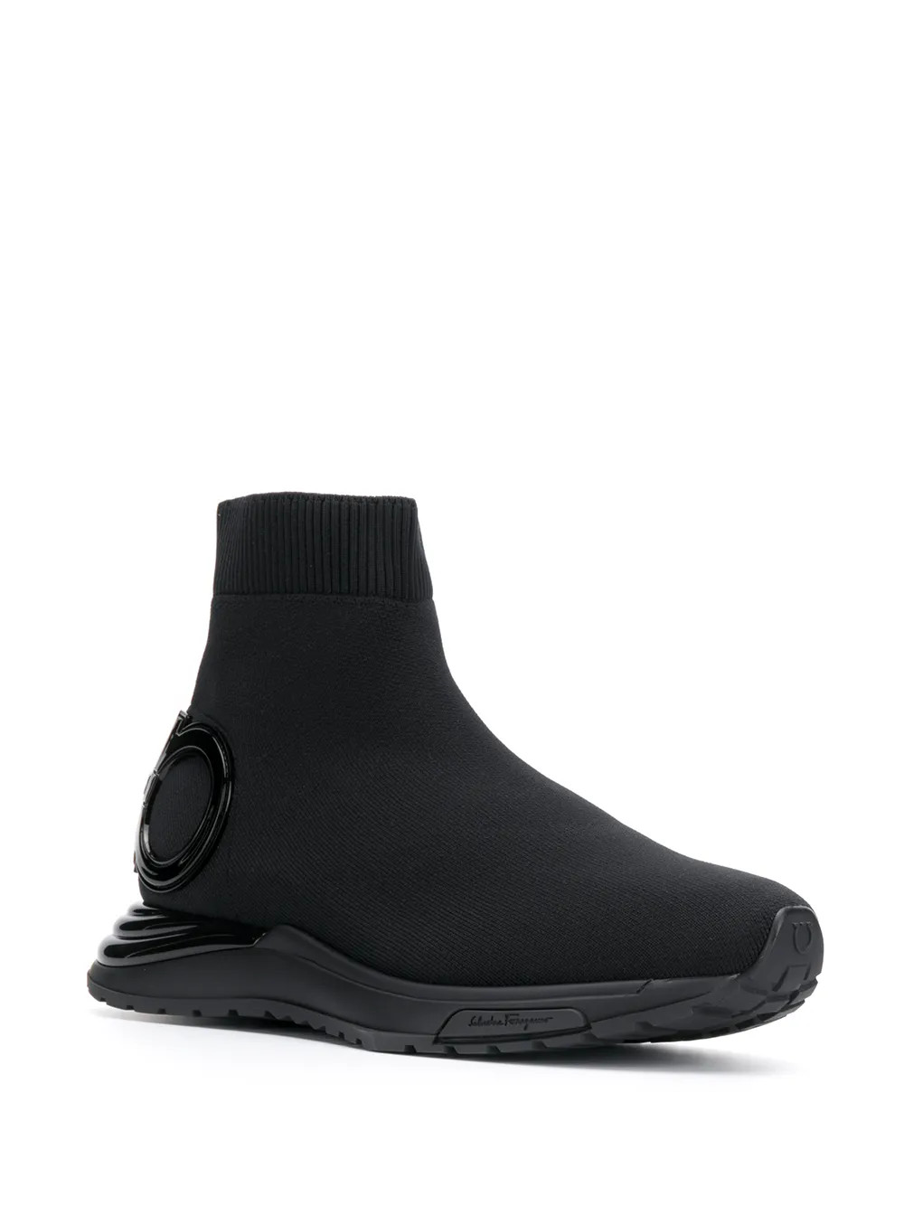 Salvatore Ferragamo Gancini Sock Sneakers - Farfetch | Farfetch (US)
