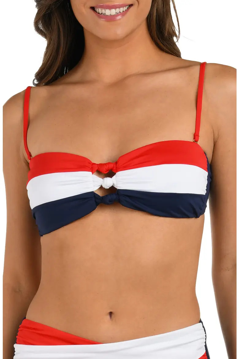 Americana Convertible Bandeau Bikini Top (Women) | Nordstrom | Nordstrom