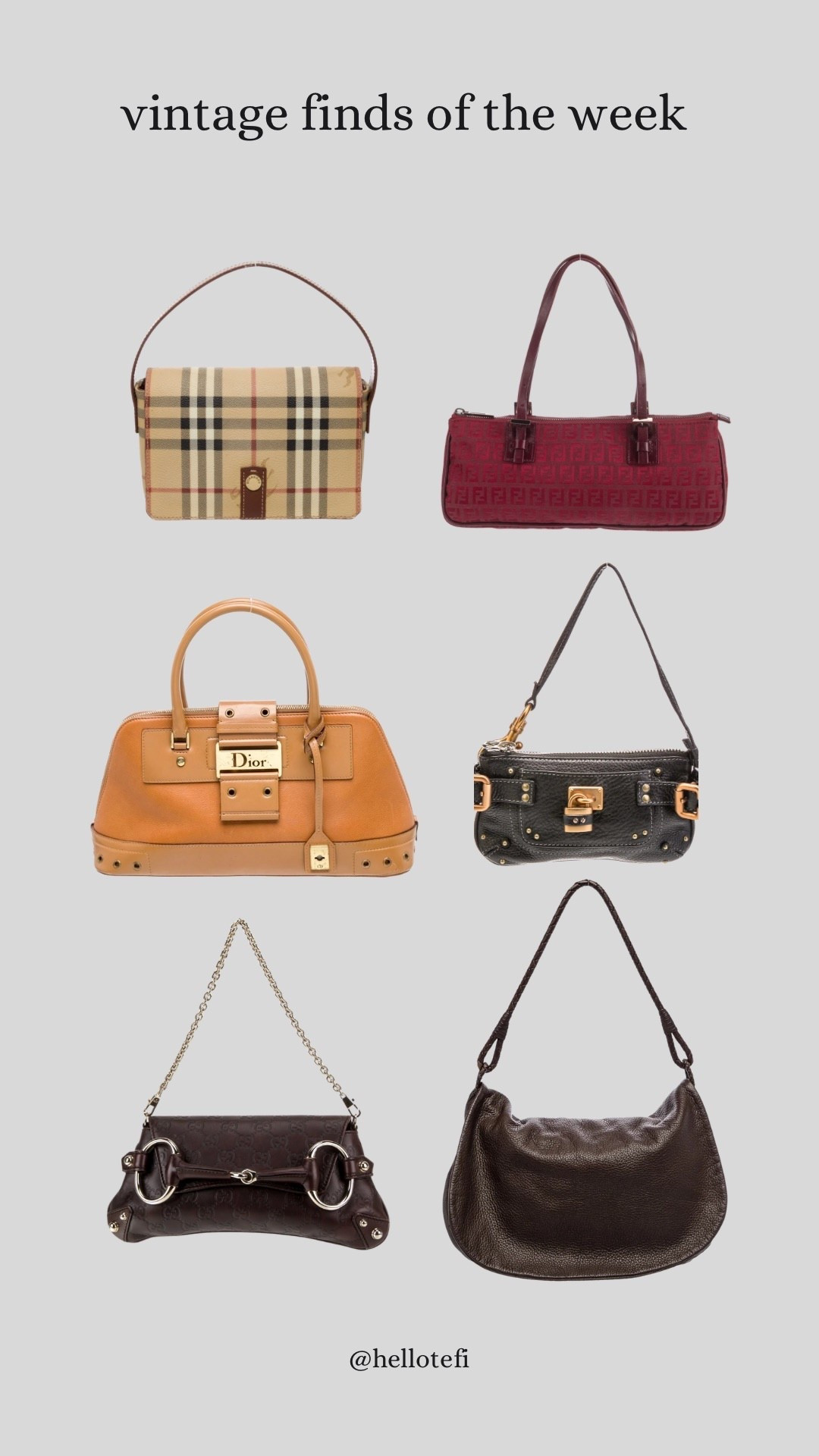 Combed through The Real Real so you don’t have to

#LTKItBag #LTKStyleTip #LTKGiftGuide