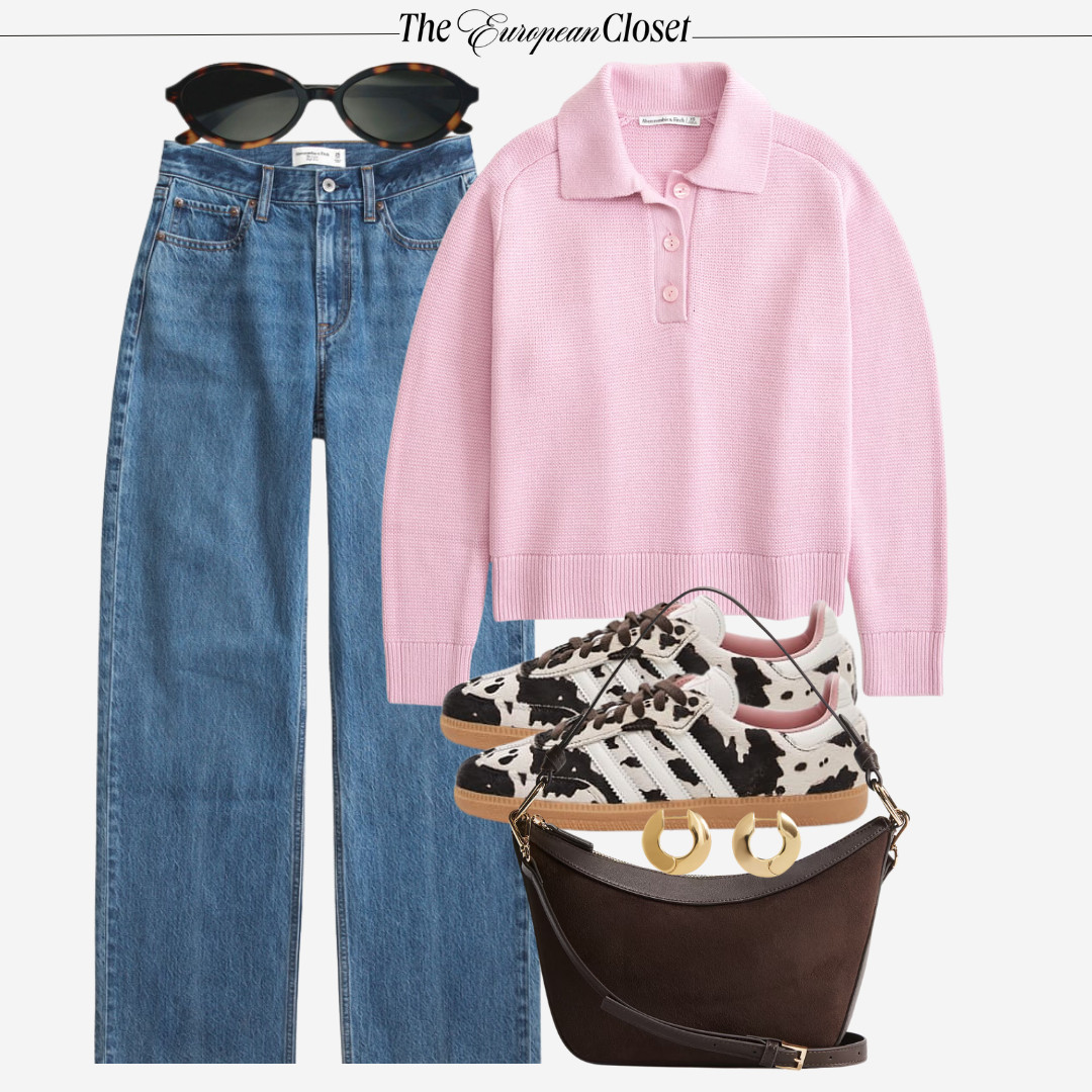 Adidas Samba Cow Print Outfit IDea 

 #LTKWatchNow #LTKU #LTKStyleTip