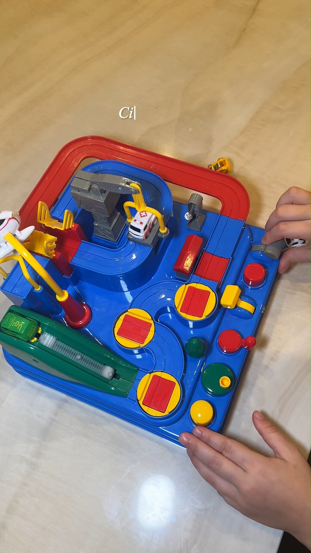 The ultimate hands-on rescue track for keeping toddlers entertained for hours without any screens! 🚨 Featuring 6 control buttons and 8 interactive challenges, this city rescue playset helps kids maneuver mini rescue vehicles through obstacles while boosting fine motor skills and hand-eye coordination. Ideal for screen-free playtimes, rainy afternoon activities, or toddler playroom setups! Great buy for your toddler’s toy collection to encourage creative problem-solving and focus.  🚙🏁 #LTKfamily #LTKunder50 #LTKkids #ToddlerToys #ScreenFreePlay #InteractiveToys #PlayroomEssentials 

#LTKmomlife #LTKBaby #LTKKids
