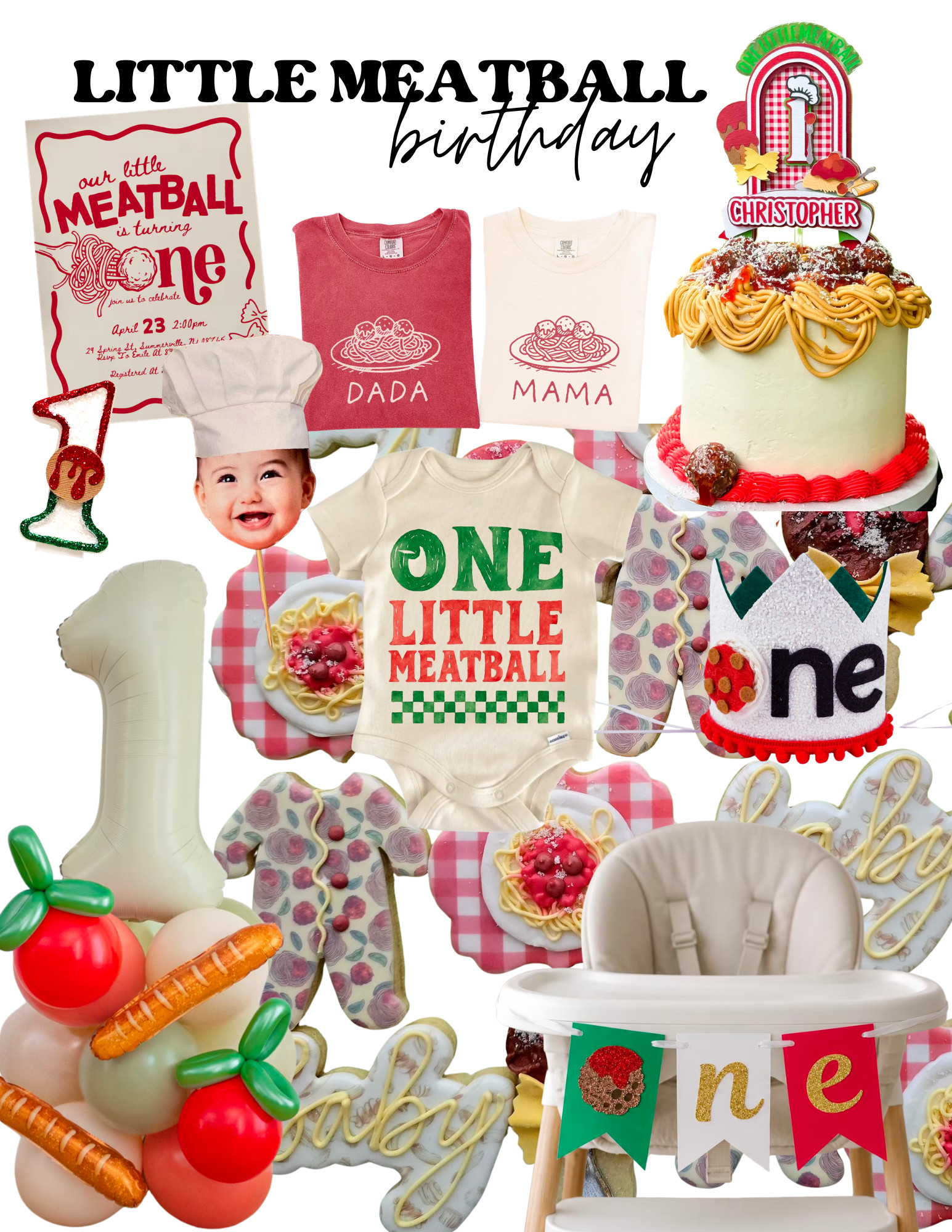 Little Meatball Birthday Party  

 #LTKBaby #LTKBump #LTKKids