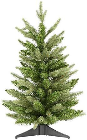 Vickerman 24" Frasier Fir Artificial Christmas Tree, Unlit - Faux Table Top Christmas Tree - Seas... | Amazon (US)
