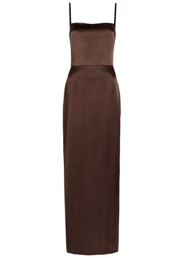 Frankie silk maxi dress | Harvey Nichols