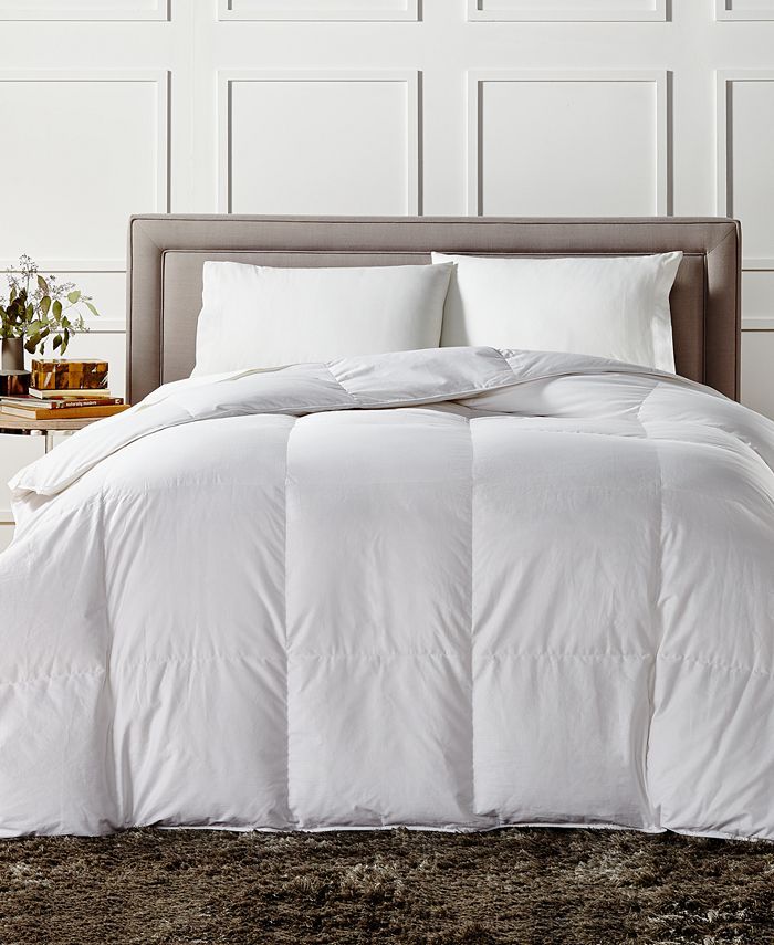 White Down Medium Weight King Comforter, Created for Macy's | Macys (US)