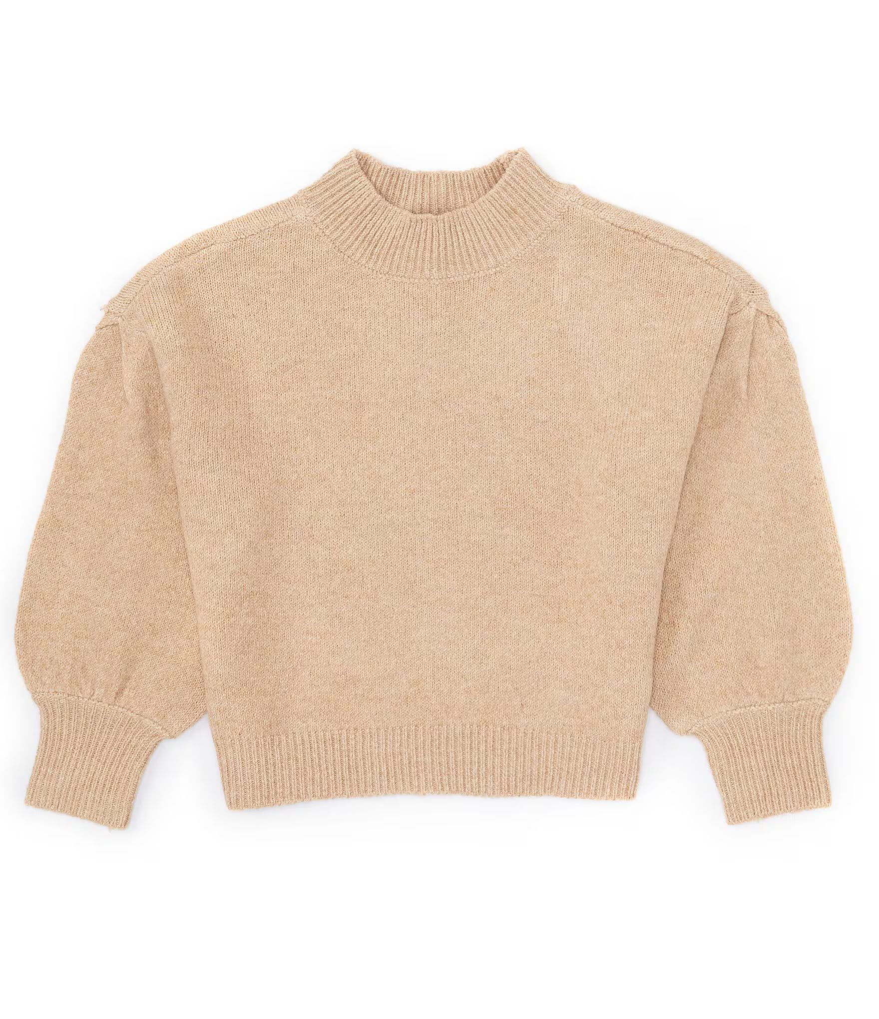 Little Girls 2T-6X Mock Neck Sweater | Dillard's