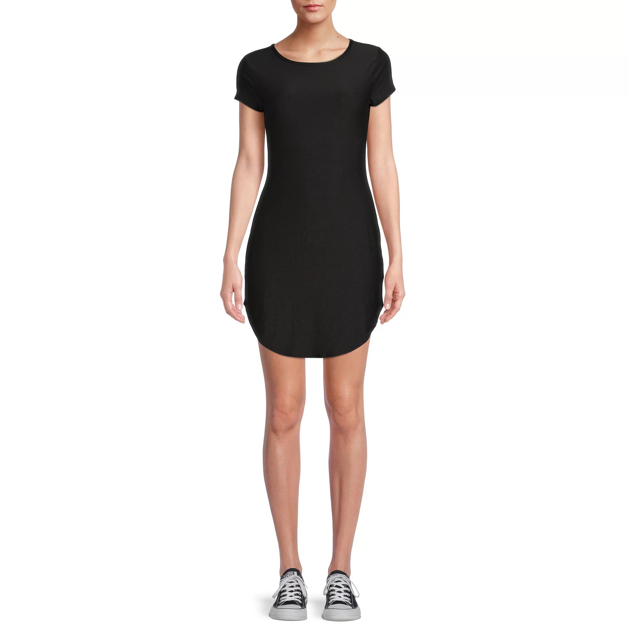 No Boundaries Juniors' Shirttail Dress | Walmart (US)