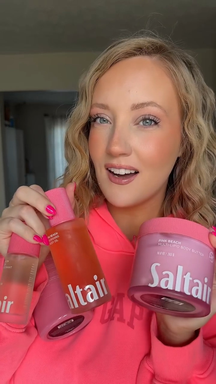 coconut vanilla heaven 🥥☀️ Body #saltair #saltairbody #pinkbeach #summerscent #bodycare